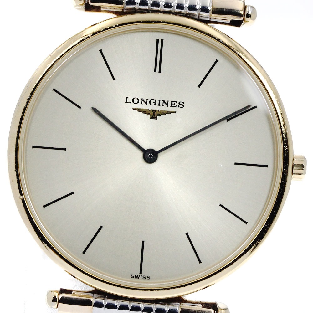 ロンジン LONGINES L4.635.2 グランドクラシック クォーツ メンズ _895155【中古】