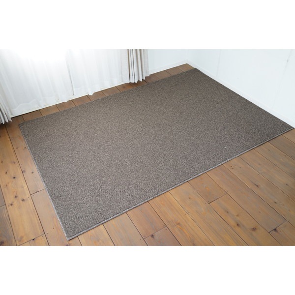 スミノエ 防音 防ダニ カーペット サウンドルベリー 江戸間10帖 ブラウン メーカー直送