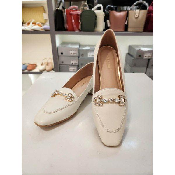 [] 女性セミカジュアルローファー 3CM(EQCSHQ559IV) [P003746430]