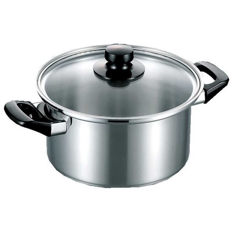 フジノス　フジノス エレックライト 20cm両手深鍋　#133090