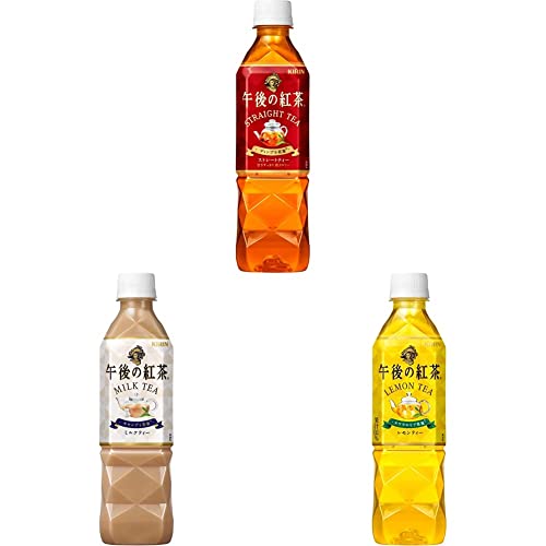 【楽天スーパーセール】 午後の紅茶3種セット】ストレートティー 500ml 24本ミルク x お茶飲料