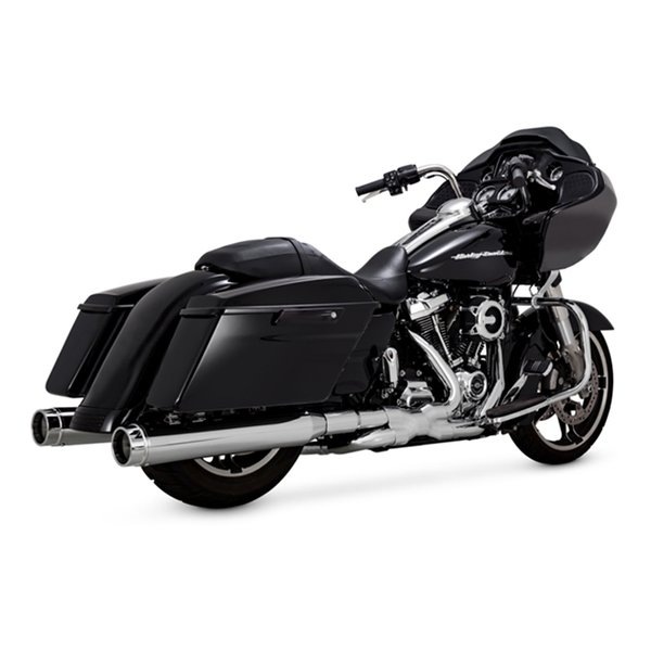 Torquer450 トルカー スリップオン クローム マフラー TOURING M8 17-24 1801-1456