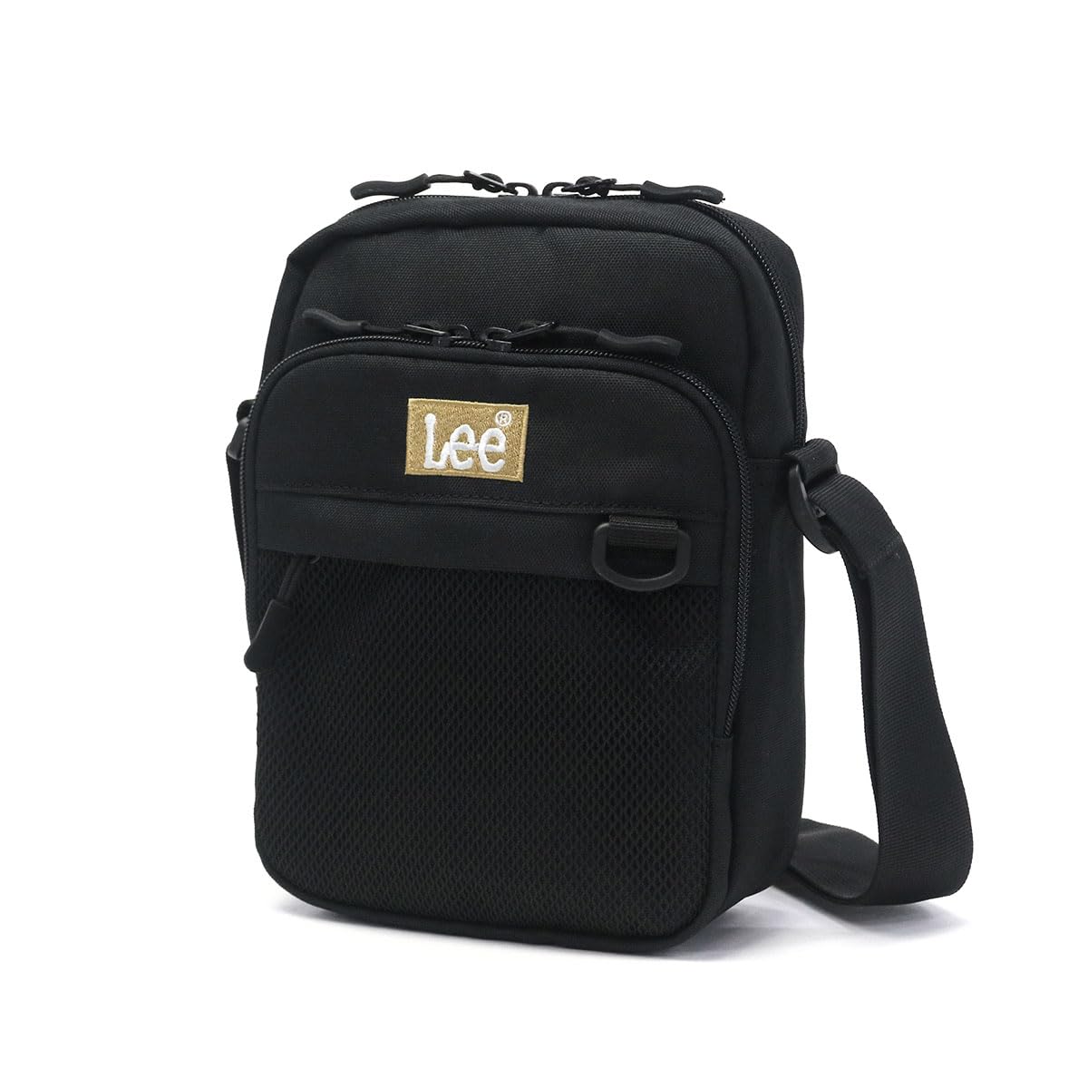 「PRAY」 ミニショルダー タテ BOXロゴ トレンド 軽量 多機能 大容量 サブバック