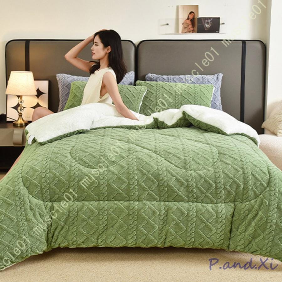 可愛い 掛けふとん フランネル リバーシブル 秋冬向き 防寒 温度をキープ 静電気防止 雲に包まれる ボリュームたっぷり 蓄熱保温 毛布いらない 掛けふとん