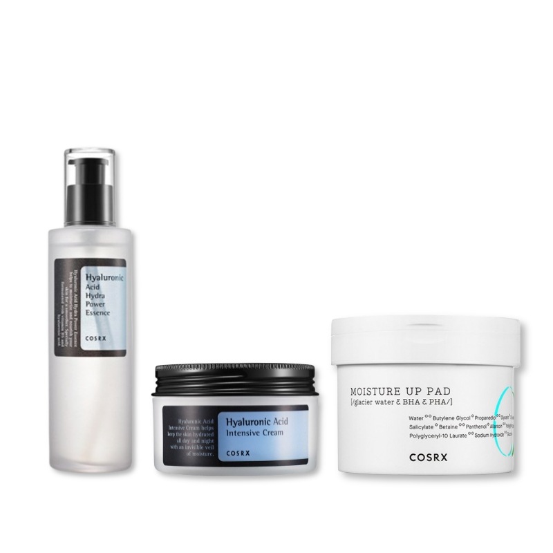 【正規品】 水分補給セット(モイスチャーアップパッド 70枚+パワーエッ センス 100ml+インセンティブ クリーム 100g)