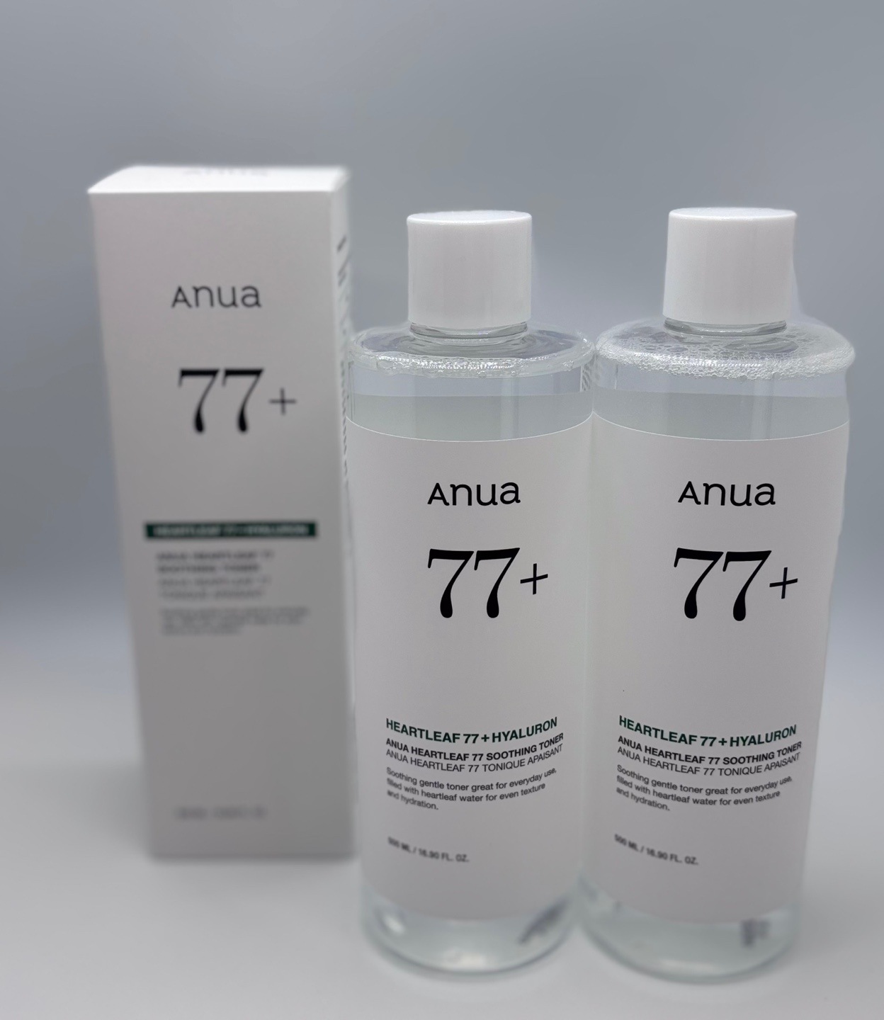 オソンチョ 77 スージング トナー 500ml, 2個