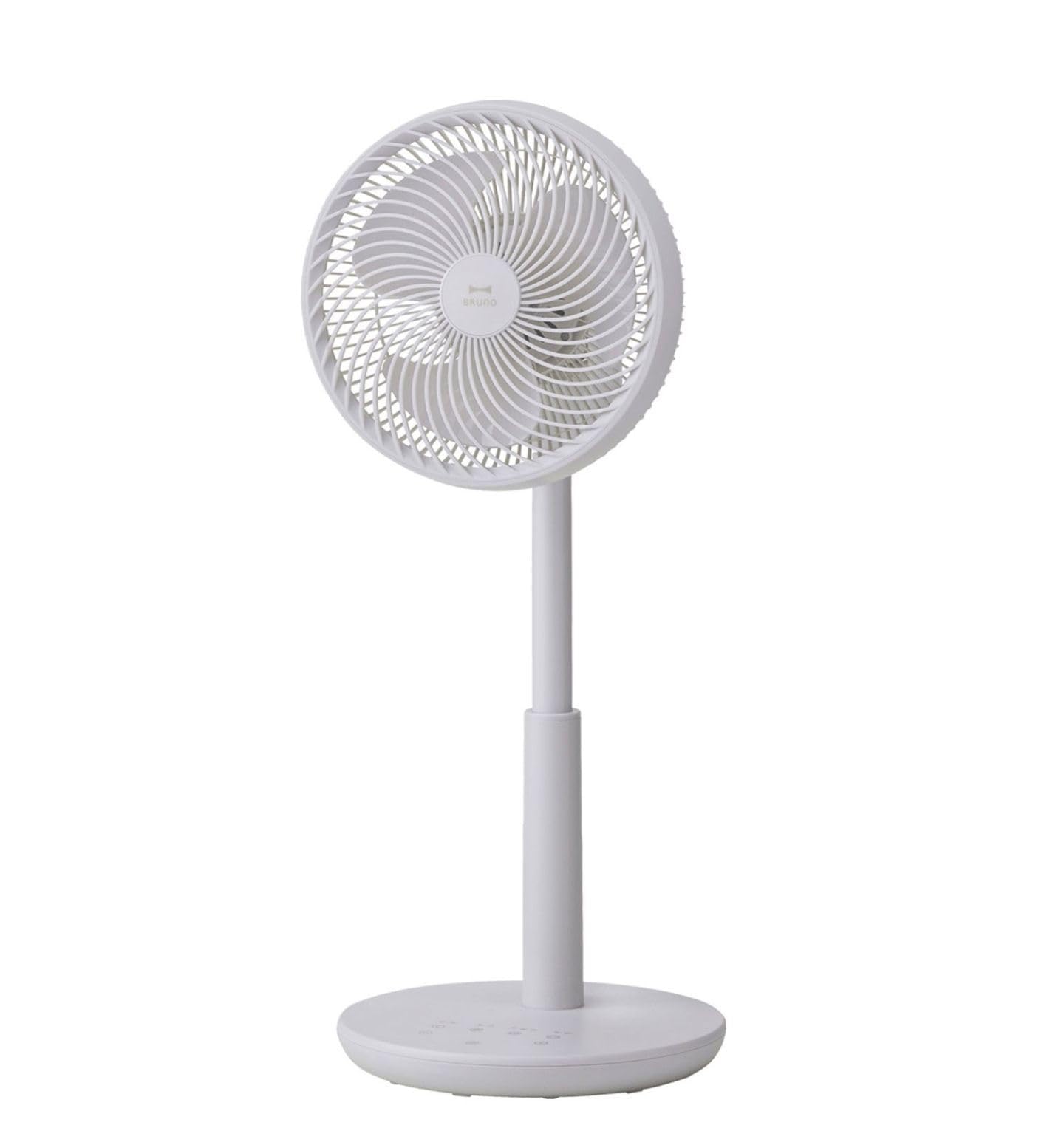 BRUNO ブルーノ 扇風機 リビング dcモーター 静音 おしゃれ 首振り リモコン付き DC コンパクト フロアファン アイボリー 7760753