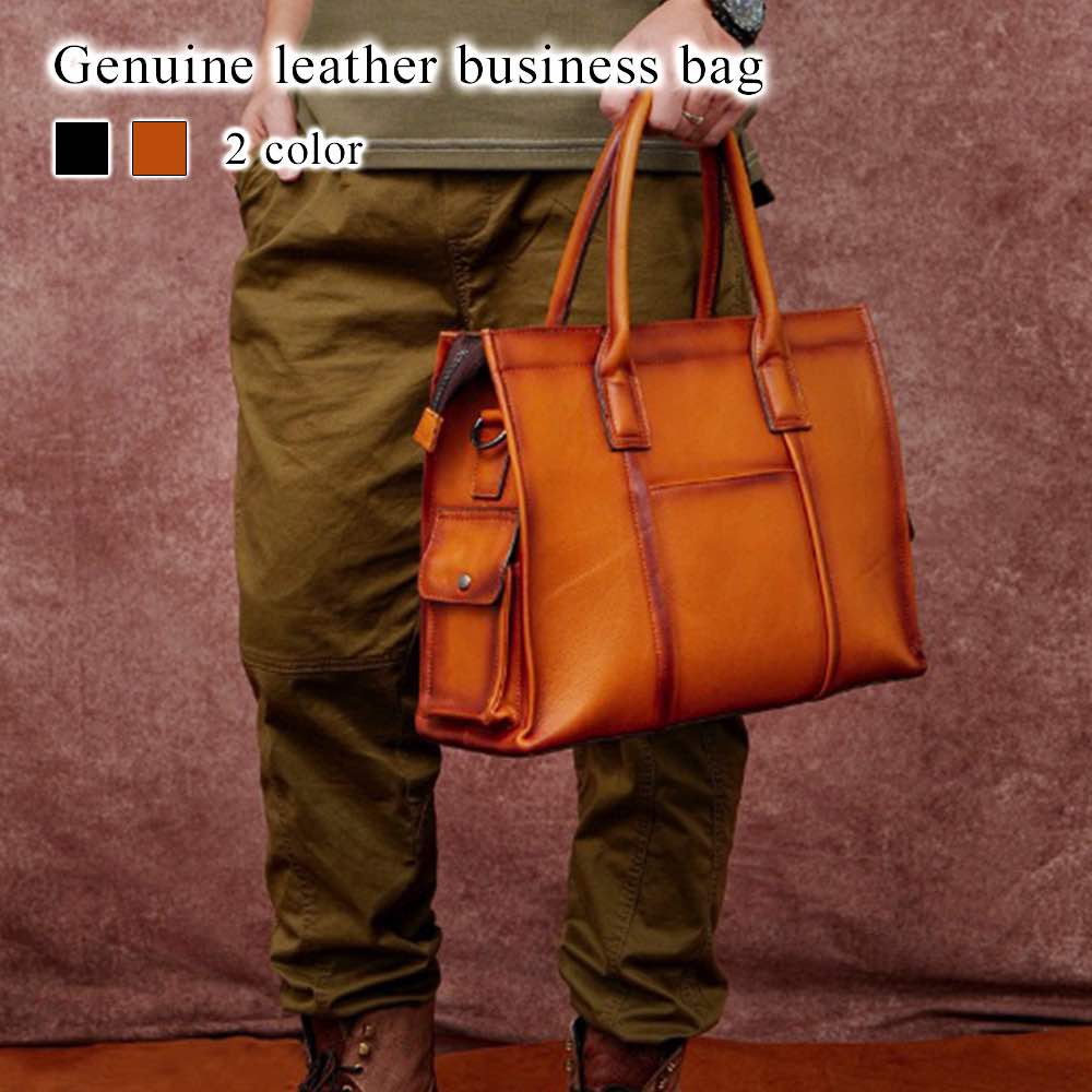 ビジネスバッグ メンズ 本革ビジネスバッグ 15インチ ショルダーバッグ トートバッグ 50代 春 秋 通学 黒 本革 男子 パソコン A4 おしゃれ 小さい 冬 ブランド バッグ ノートPC 革 大
