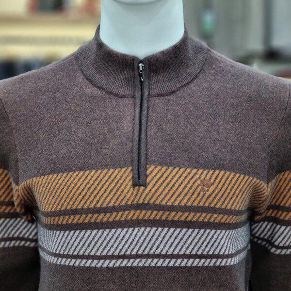 冬の新作 裏地テリー ブロック ハーフジップ PPKR4902863_SH 8,134円