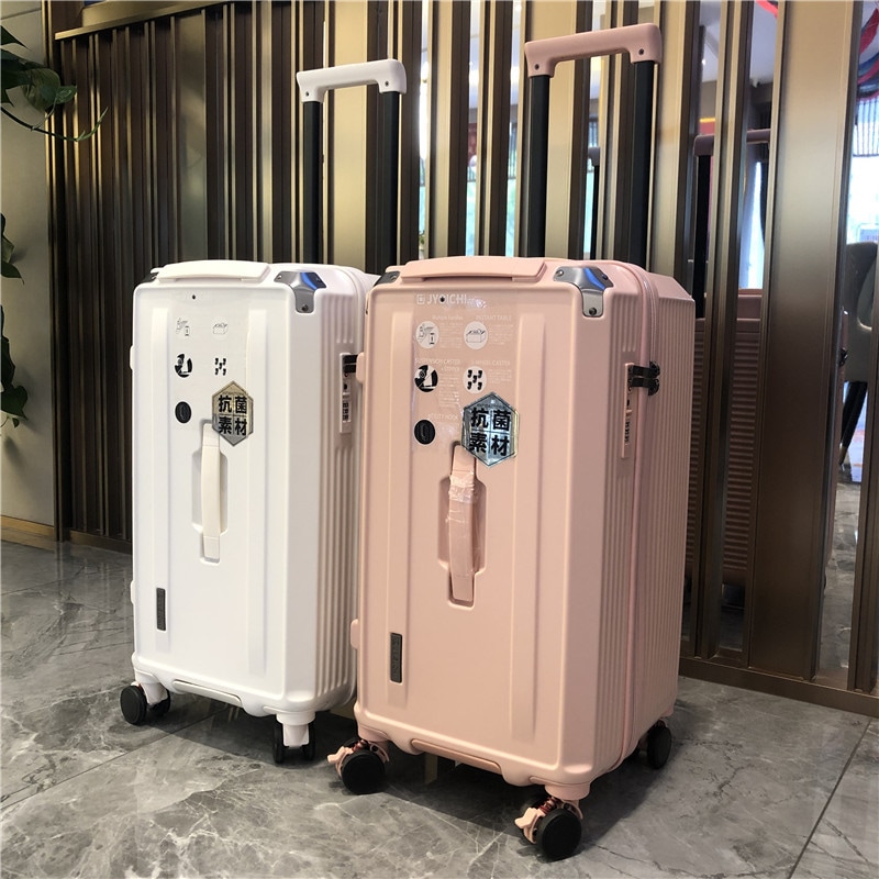 超軽量万向輪 スーツケース 超大型大容量 暗号厚手ロッドボックス 28インチの大型スーツケース