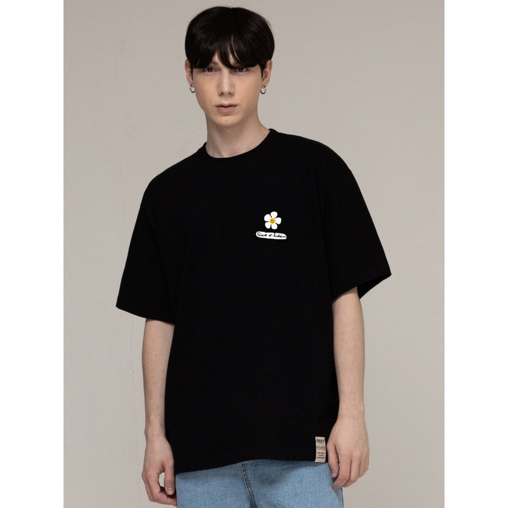 GRAVER フラワーボードショートスリーブTシャツ 5color