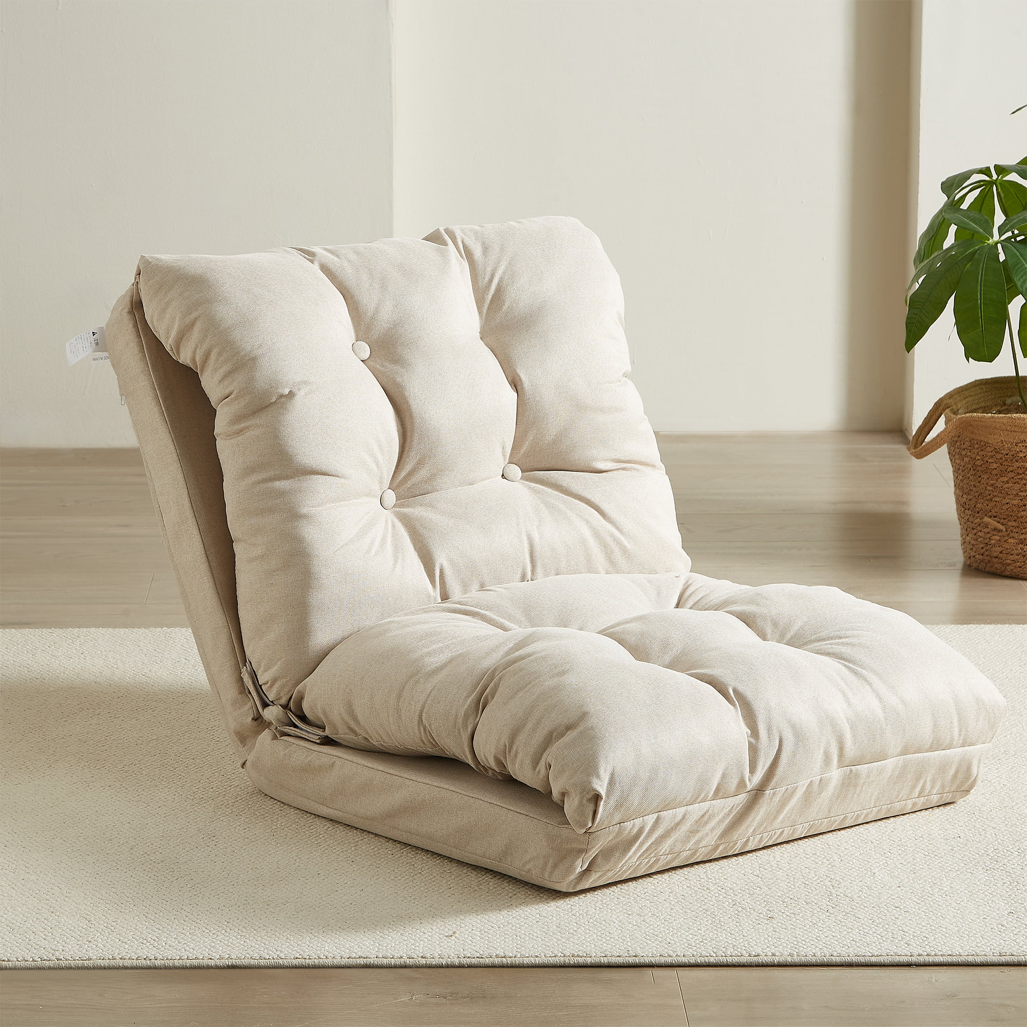 Qoo10] VECELO 座椅子 5段階調節 幅60CM 3way : 家具・インテリア