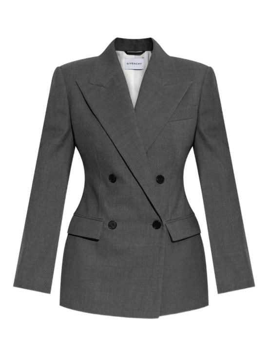 GIVENCHY Women Suit Jackets BW30KW14FU 030 MEDIUM GREY