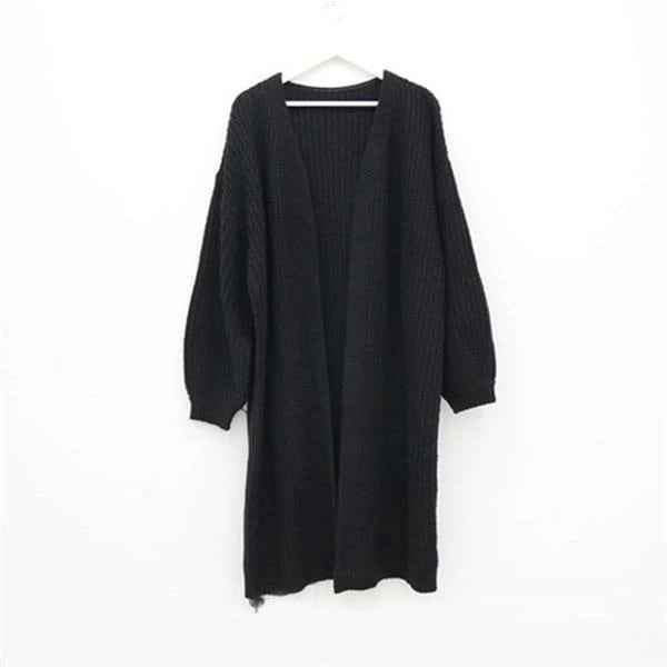 カーディガン レディース ロングカーディ ニットウェア スタイリッシュ 羽織り 柔らかい 秋冬 カジュアル 上品 通勤 厚手 高級感