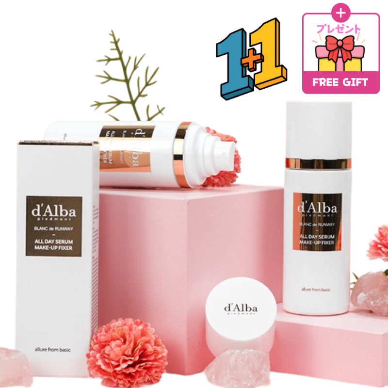 [1+1]オールデイセラムメイクアップフィクサー 80ml ミスト fixx フィクサースプレー メイク キープ