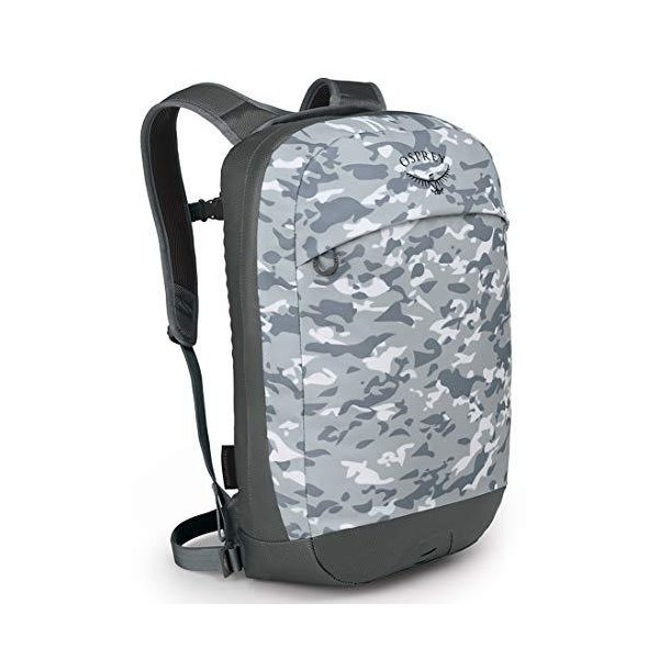 Osprey Transporter Panel Loader Laptop Backpack， Camo Slate Grey， One Size 並行輸入品