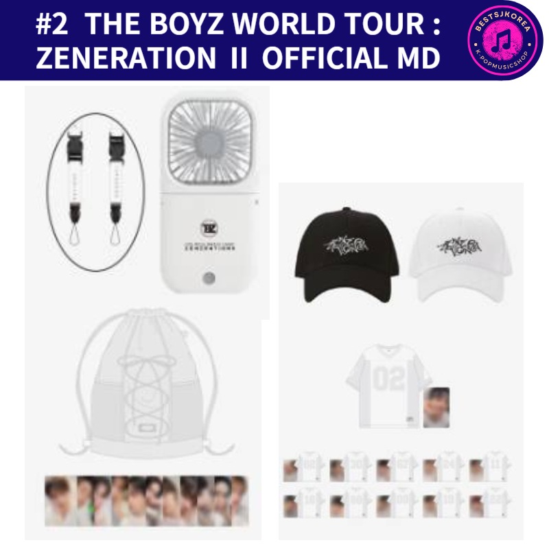#2  THE BOYZ WORLD TOUR : ZENERATION OFFICIAL MD 4種選択 7,055円