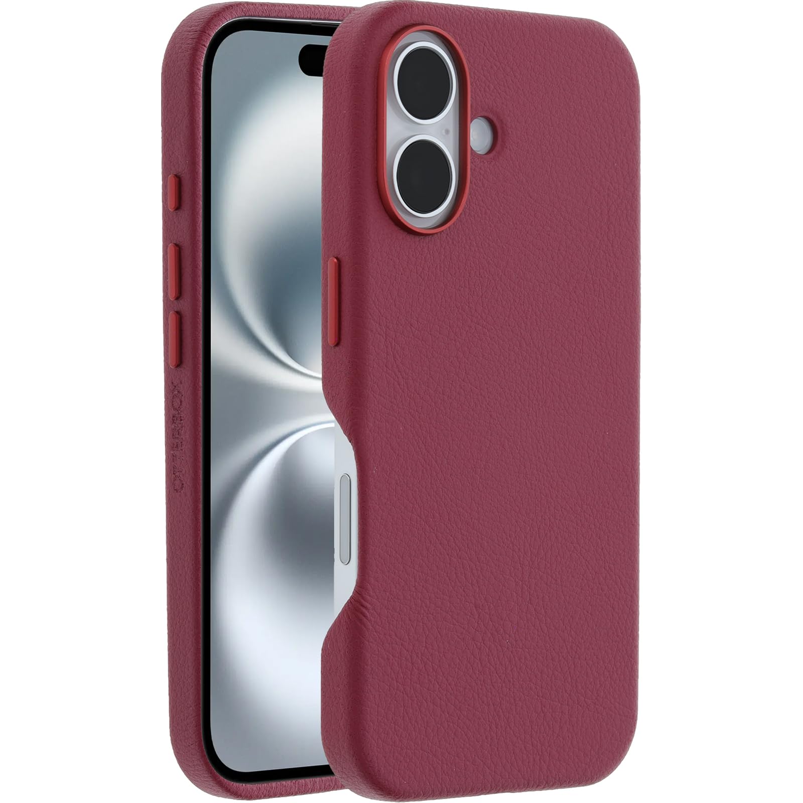 【OtterBox】全米No1ブランド 軍事規格の3倍の強度 iPhone 16用 耐衝撃 衝撃吸収 米軍MIL規格 Magsafe対応 サボテンレザーケース Symmetry Cactus Leat