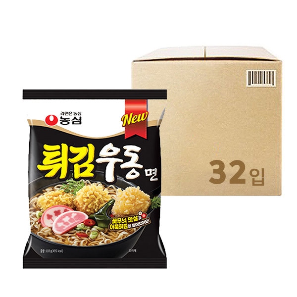 高級素材使用ブランド 農心天ぷらうどん(118g x 32個) 韓国麺類 - aegis.qa