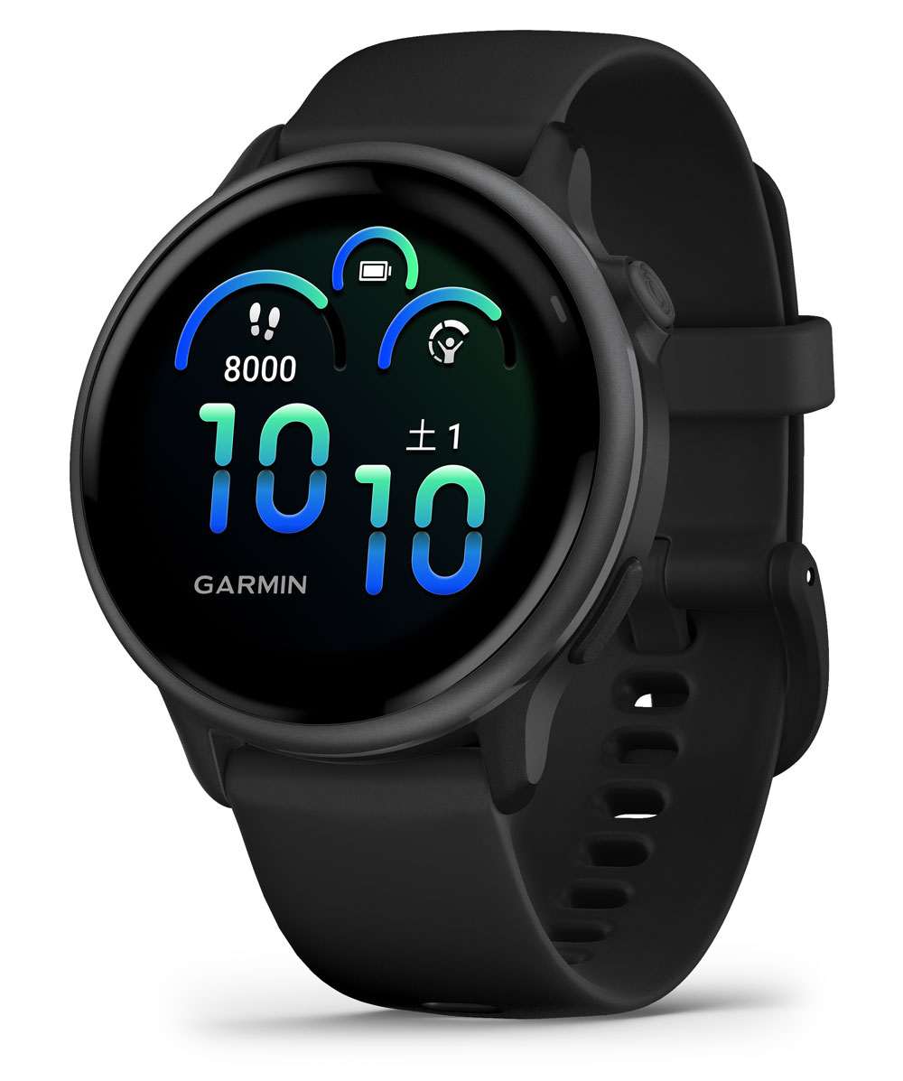 ガーミン vivoactive 6 Black / Slate　【Suica対応】スマートウォッチ 010-02985-30