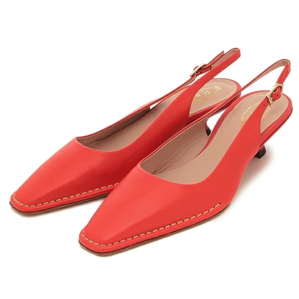 パンプス レッド レディース XXW49C0CZ20 OON R204