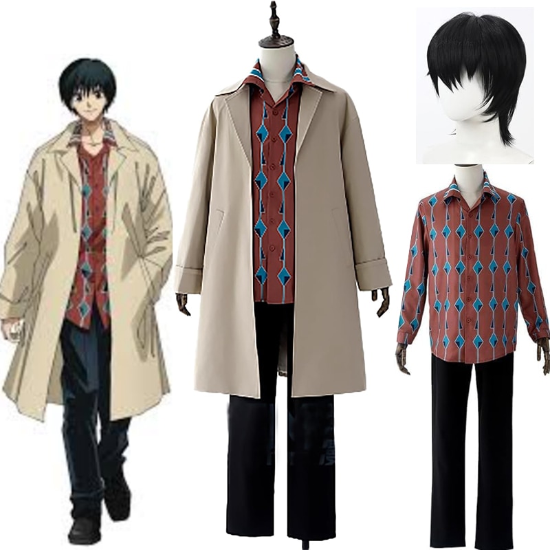 サカモトデイズ 南雲与市 コスプレ衣装 ウィッグ 追加可 なぐもよいち 衣装 コスプレ服 お祭り 可愛い 撮影 大人 服 コスチューム ハロウィン コスプレ衣装 仮装 コート 学園祭 文学際