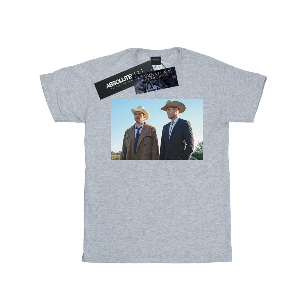 (英国より直送) スーパーナチュラルメンズステットソンボーイズ Tシャツ