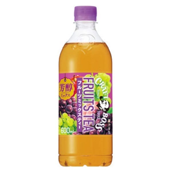 Qoo10] サントリー クラフトボスフルーツティー冷凍兼用ペット