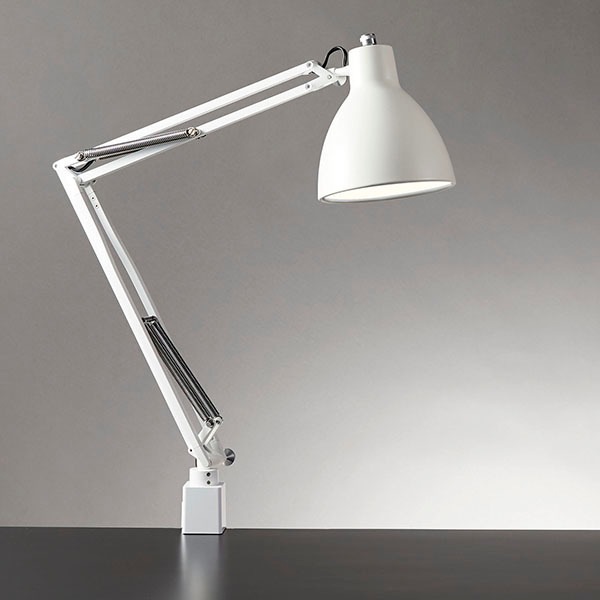 Z-00NW ホワイト Z-Light（ゼットライト） [LEDデスクライト(E26 LED電球 電球色)]