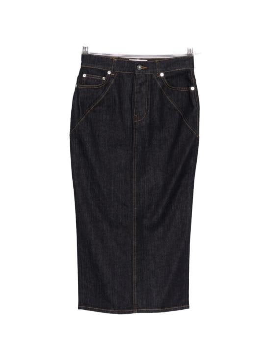 GIVENCHY Women Mid Skirts BW410M517S 401 Blue