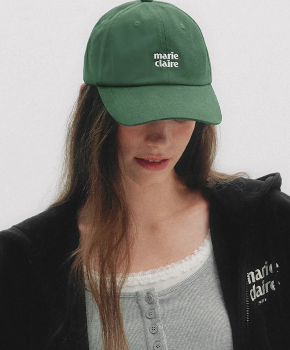 Marie Small Logo Ball cap (green)