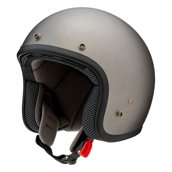 ジェットヘルメット YH-001 フラットガンメタリック Mサイズ YH001F.GUN/M