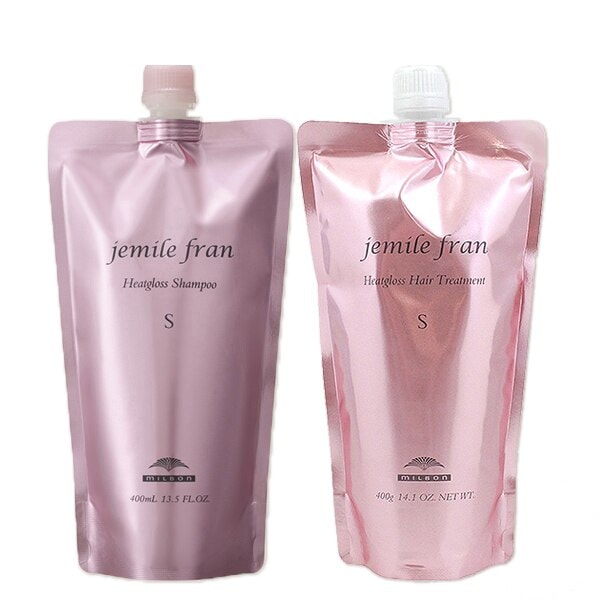ヒートグロス S シャンプー 400mL + トリートメント 400g 詰め替え セット