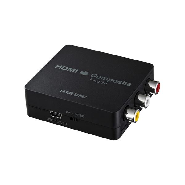 サンワサプライ HDMI信号コンポジット変換コンバーター VGA-CVHD3 7,441円