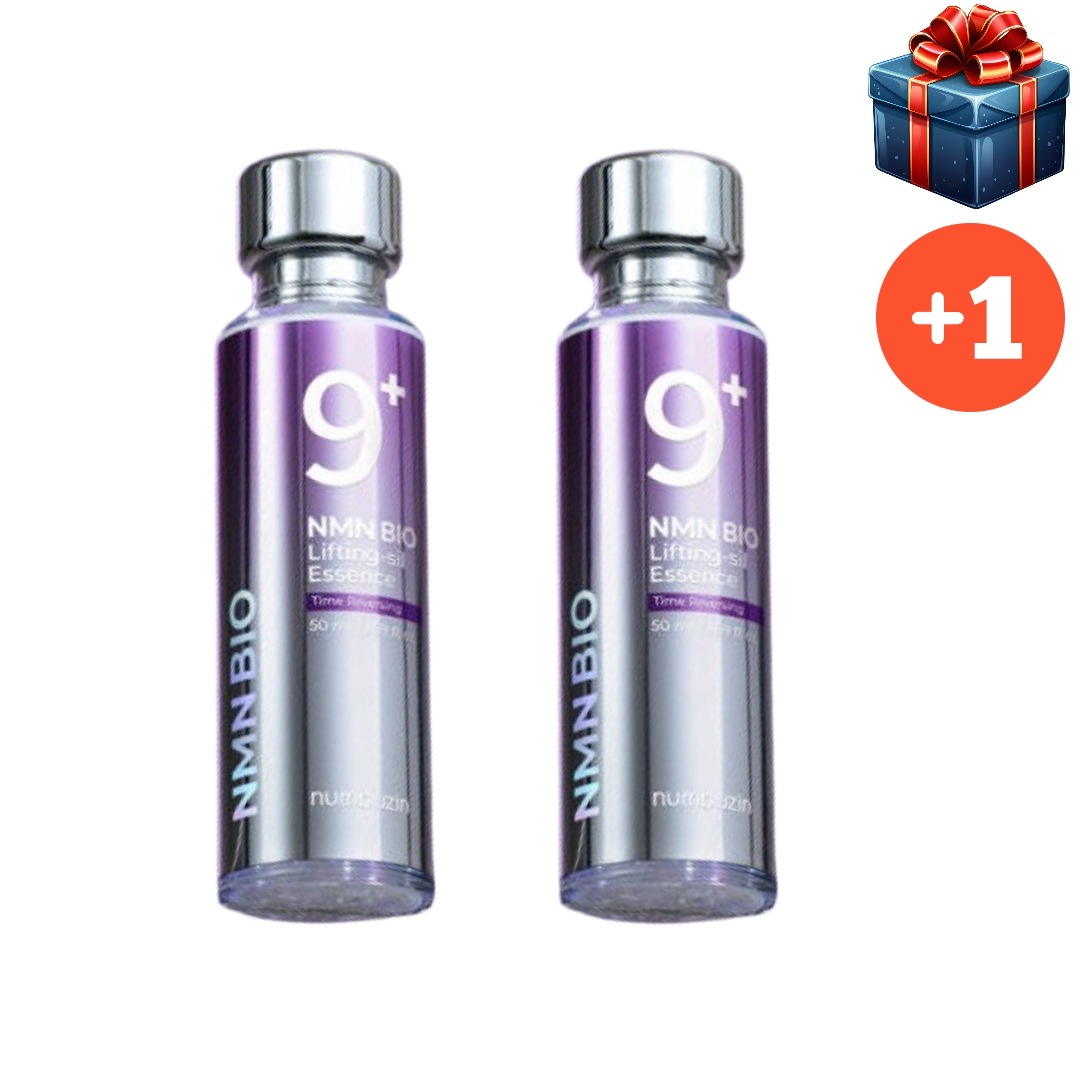[新品発売1+1] 9番 NMN BIO リフティング 原液 エッセンス 50ml+50ml uan 韓国人気 セーラム 顔パック しわ 顎の肉 首のしわ 童顔 むくみ 除去 ブイライン 毛穴