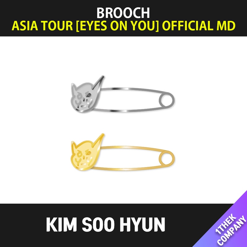 （BROOCH）2024 KIM SOO HYUN ASIA TOUR [EYES ON YOU] OFFICIAL MD
