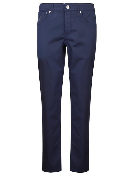 BRUNELLO CUCINELLI Men Straight Pants M289LI1780 C6053 Blue
