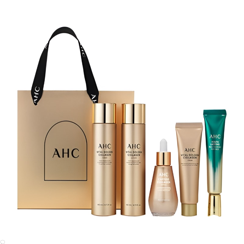 【韓国人気製品】バイタル ゴールデン コラーゲン ユース トータル スキンケア5種セット 5,913円