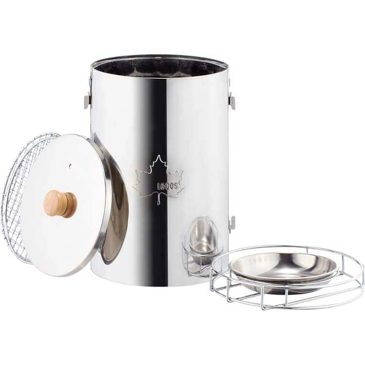 LOGOSの森林 ファミリースモーカー （熱薫時）幅21×奥行21×高さ33cm #81066040