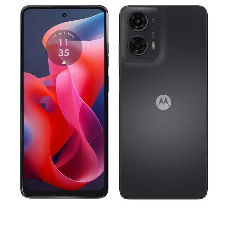 モトローラ SIMフリースマートフォン moto g24 MediaTek Helio G85 6.6インチ メモリ/ストレージ:8GB/128GB マットチャコール PB1A0000JP