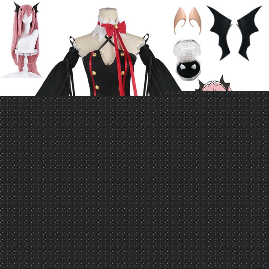 赤字販売!終わりのセラフ クルル・ツェペシ コスプレ衣装 cosplay仮装 ウィッグ能 イベント クリスマス ハロウィン ステージ 文化祭 学園祭