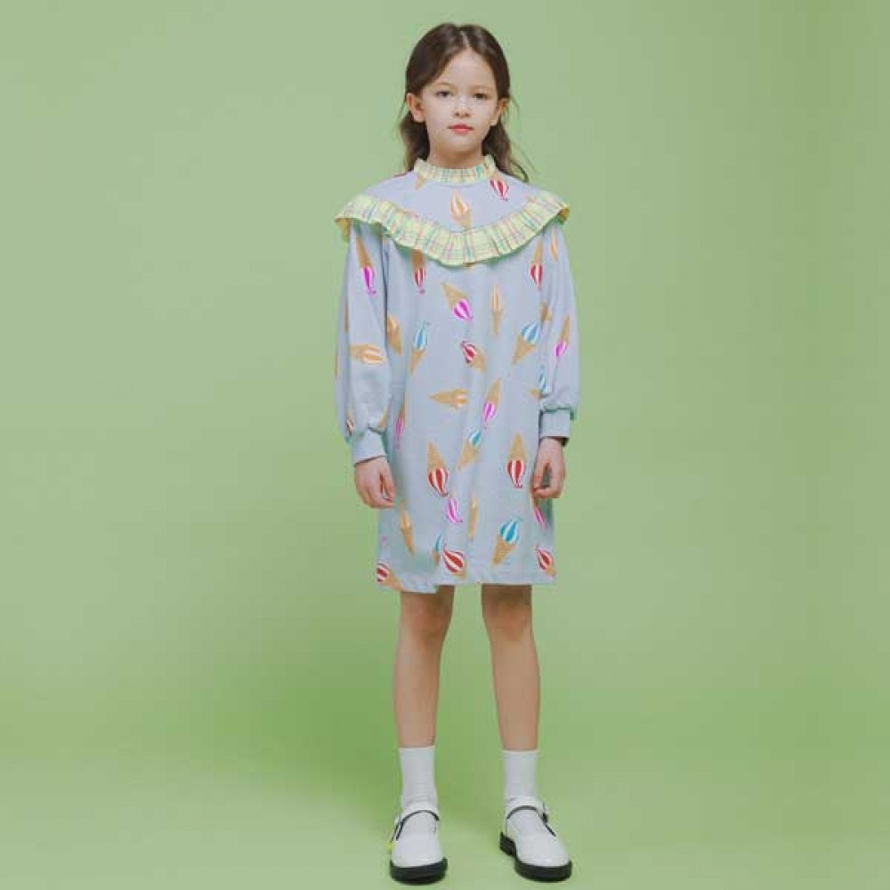 アイラブジェイ M.フリルアイスクリームワンピース JVSOP46