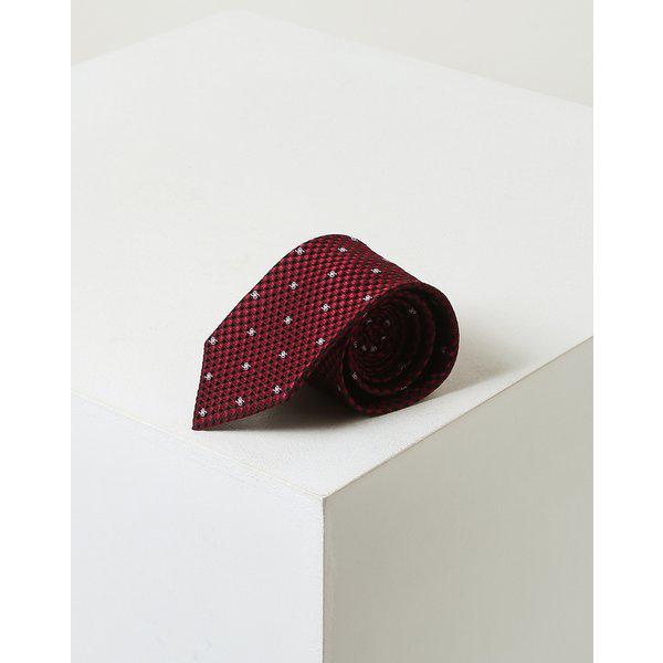 [25SS] [定番商品] レッドチェックシルクネクタイ WMNE5E023R2