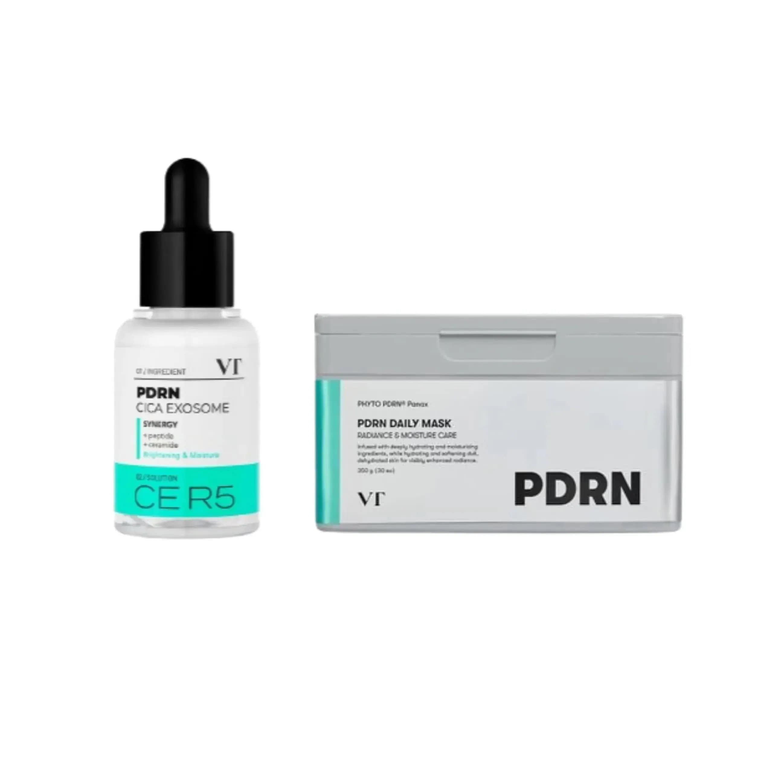 [Rちゃん pick] PDRN シカ エキゾム ファーミング セラム 30ml+PDRN デイリー マスク 30枚