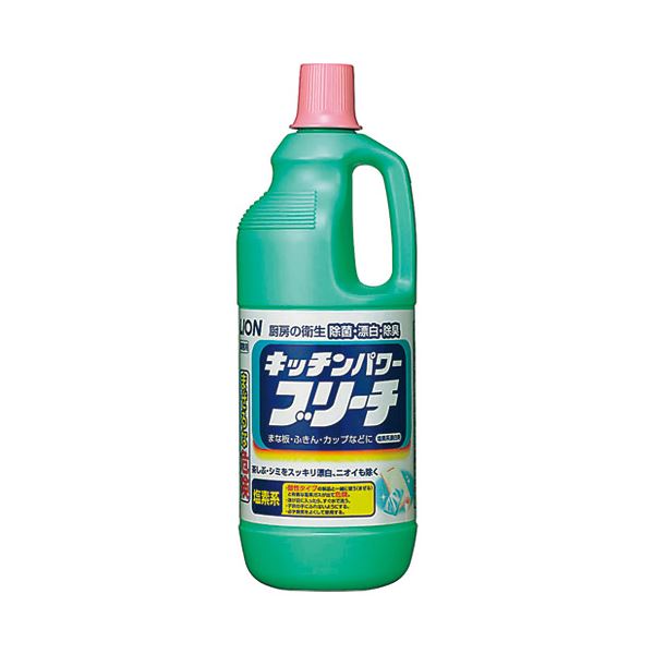 （まとめ） ライオン キッチンパワーブリーチ 本体1.5kg(×10セット)