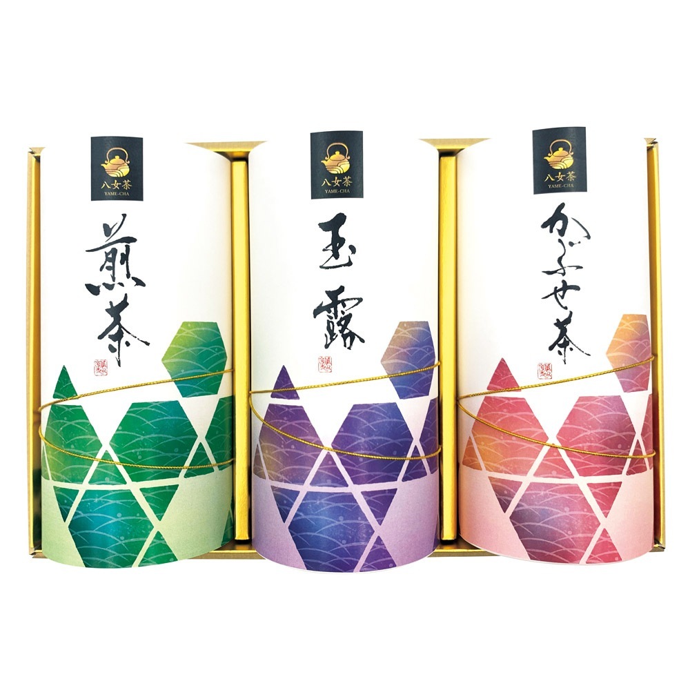 八女茶詰合せ ATB-0010S B150-068 ラッピング無料 のし無料 メッセージカード無料 お茶 緑茶 銘茶 ギフト 詰め合わせ ギフトセット B51