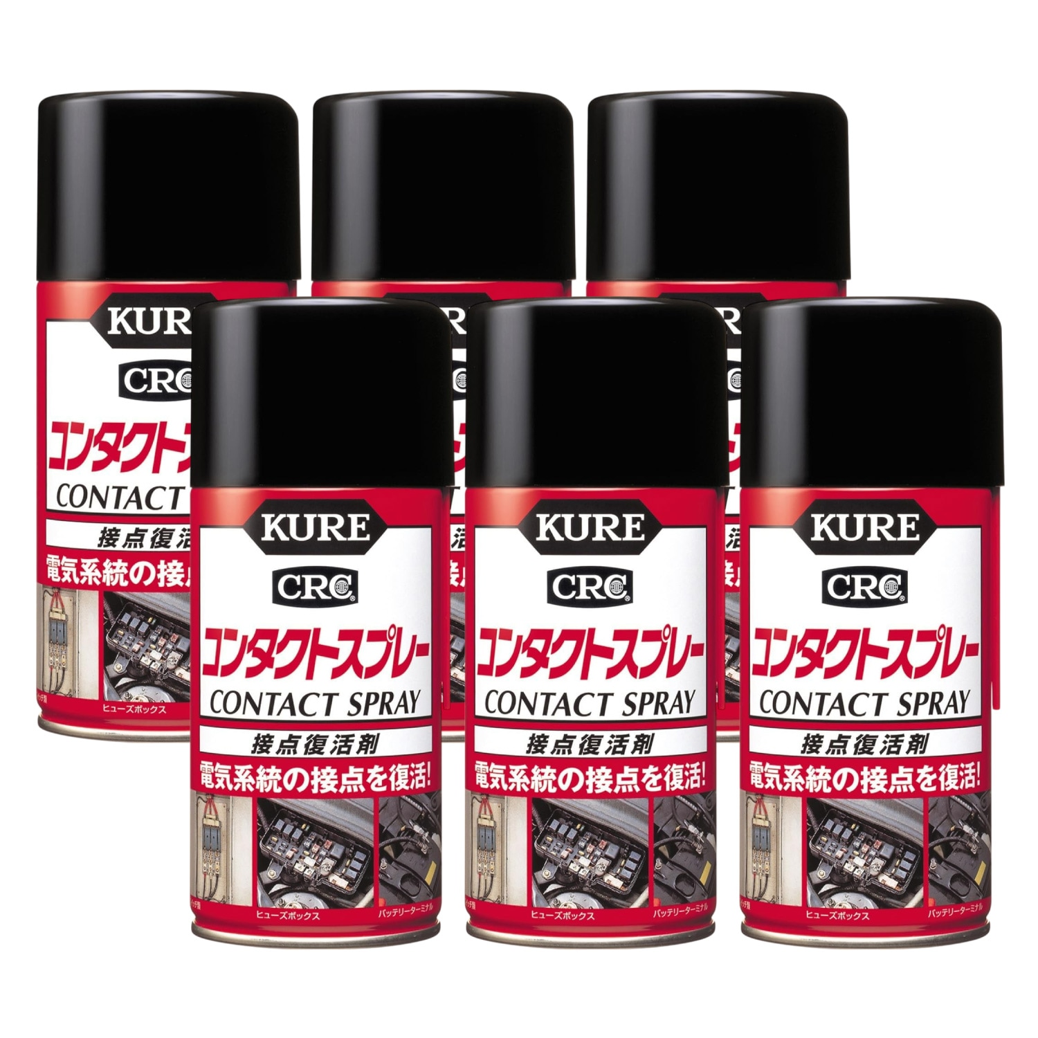 コンタクトスプレー 1047 300ml 接点復活・防錆・摩擦軽減 スプレー ×6本