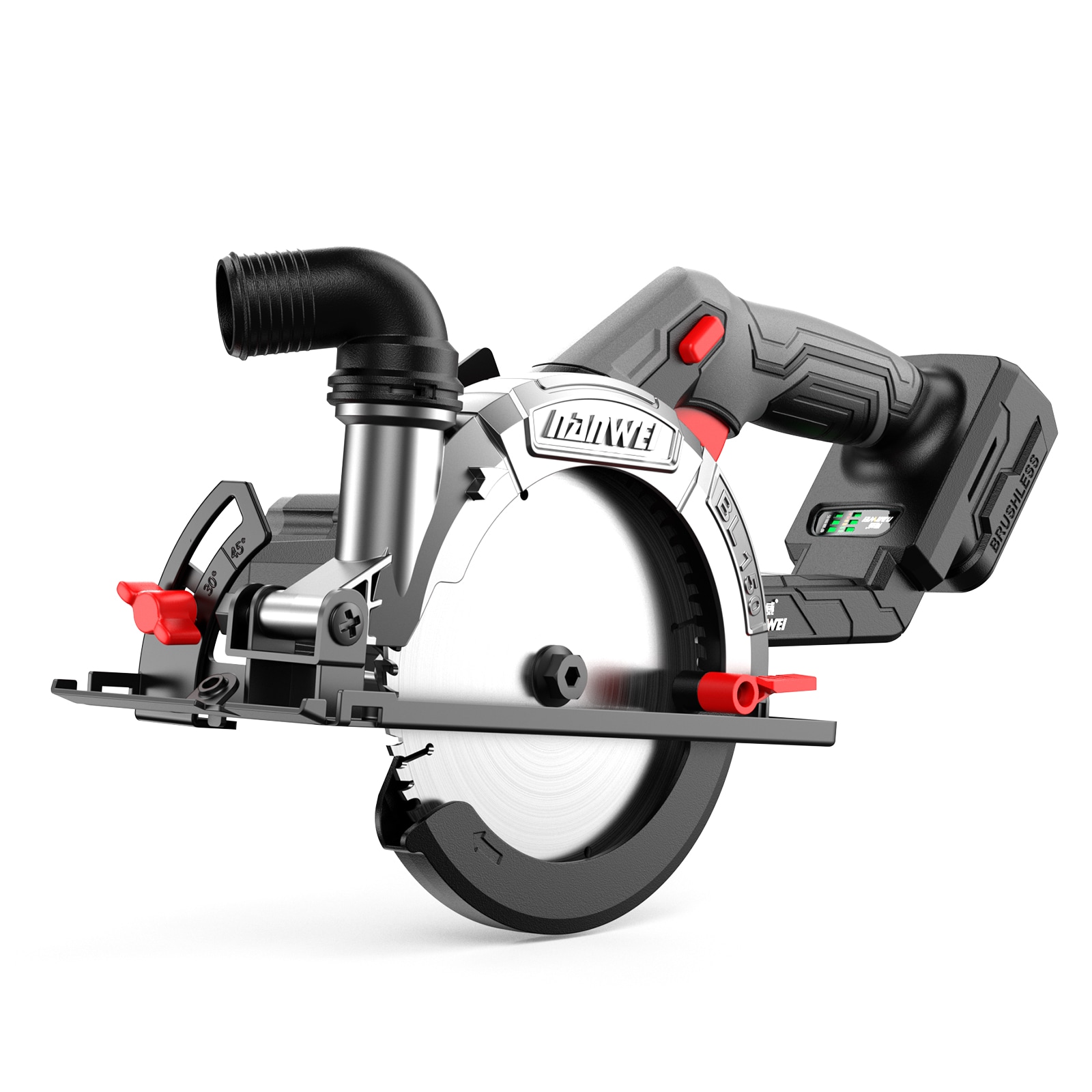 充電式丸ノコ 刃径150mm 最大切込み深さ55mm マキタ18Vバッテリー対応 電動マルノコ ブラシレスモーター コードレス丸鋸 丸のこ 石材・木材・タイルの切断 (本体のみ)