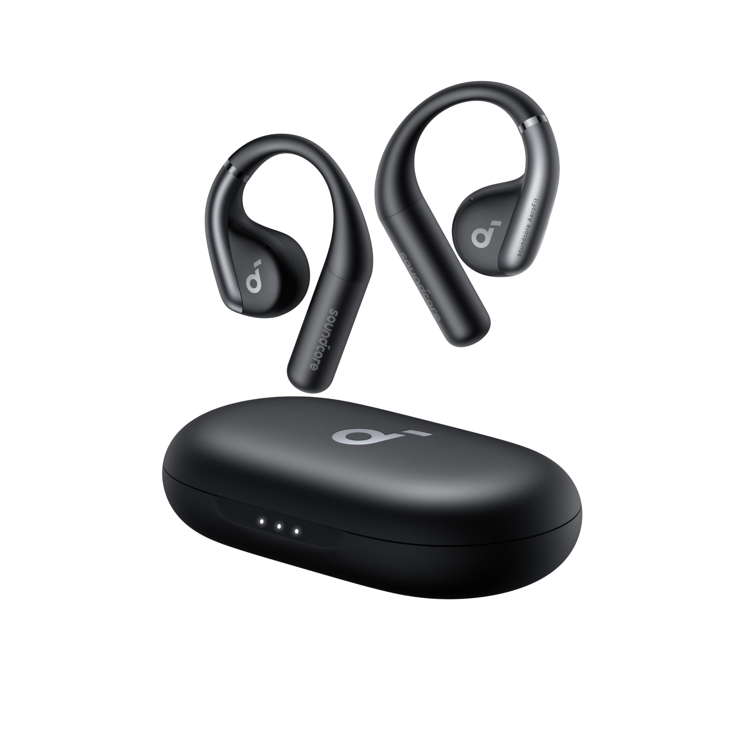 Anker Soundcore AeroFit（Bluetooth 5.3）【オープンイヤー型ワイヤレスイヤホン / IP57防塵防水規格/ 最大42時間再生 / マルチポイント接続/PSE技術基準適