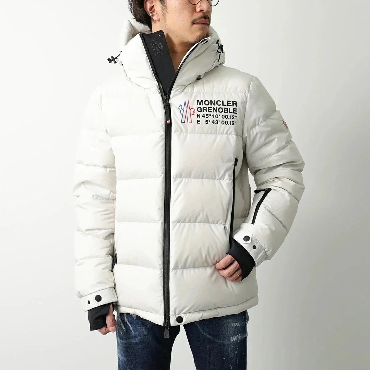 MONCLER GRENOBLE モンクレール グルノーブル ダウンジャケット ISORNO イゾルノ 1A00051 5399E メンズ フード付き 撥水 0